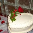 White Heart With Rose